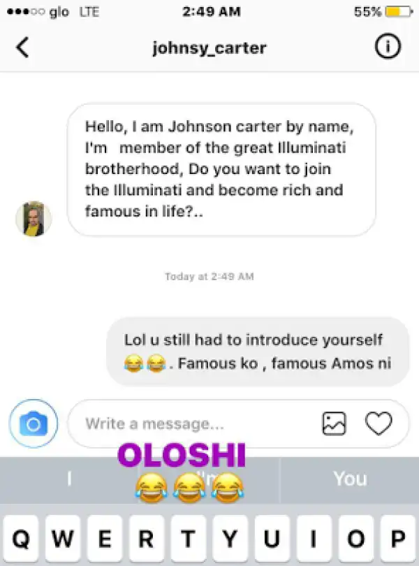 See The Epic Reply Reekado Banks Gave A Man Trying To Introduce Him Into Illuminati